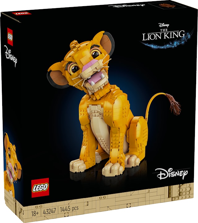 Tuotekuva 1 - Nuori leijonakuningas Simba LEGO® Disney Classic (43247)