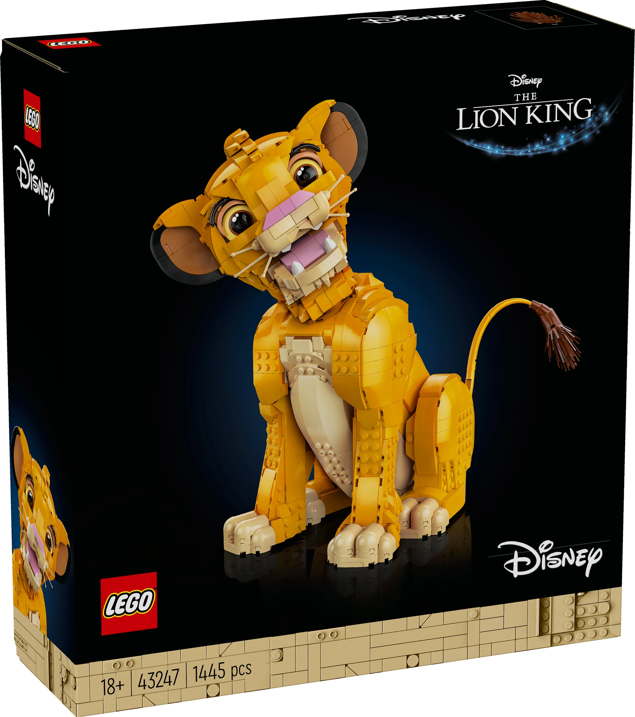 Tuotekuva ille Nuori leijonakuningas Simba LEGO® Disney Classic (43247)