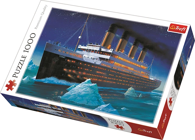 Palapeli Titanic 1000 palaa, Trefl