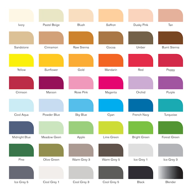 Produktbild 2 för Promarker Essential Collection Set 48-pack Winsor & Newton