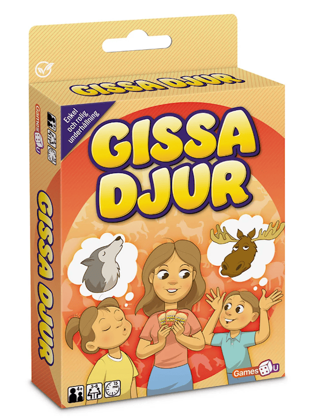 Kortspel Gissa djur (SE)