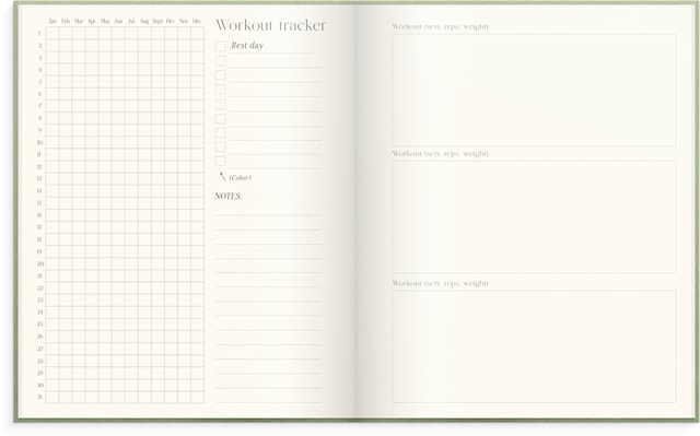 Produktbild 5 för The Wellness Planner Burde