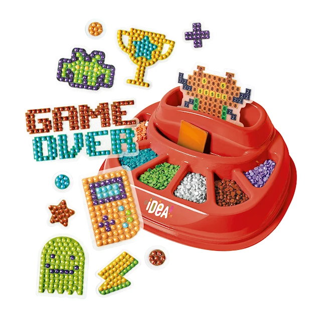 Diamantmaalaus Sparkly Creations Game Icons Clementoni