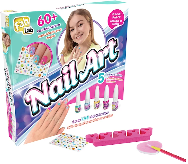 Fablab Nail Art -kynsisetti