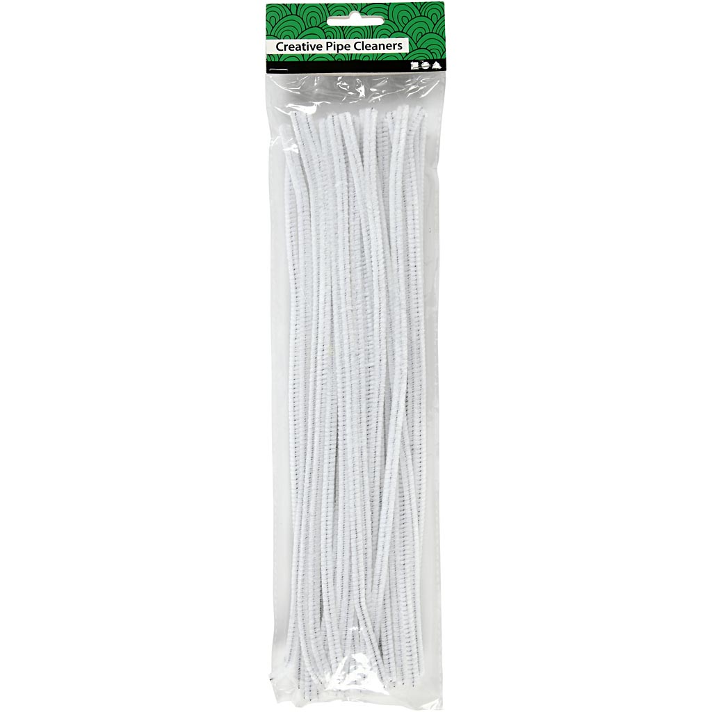 Piprensare Vit 30 cm 6 mm 50-pack