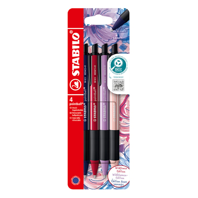 Pointball Wildflower 4 Pack Stabilo