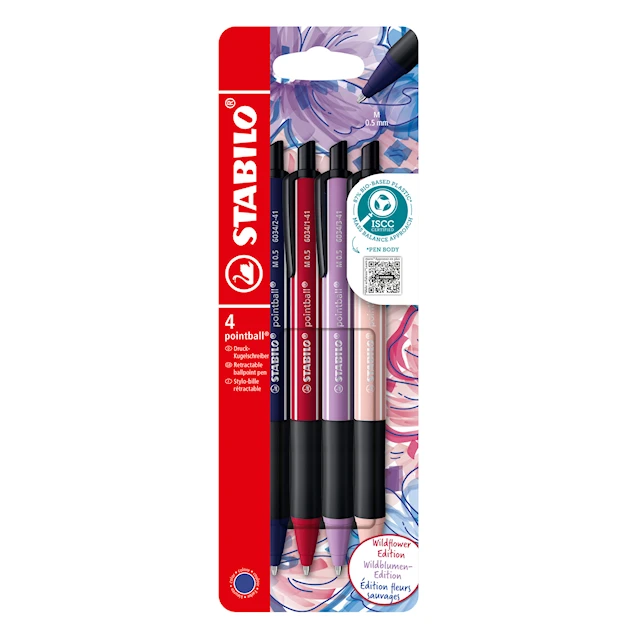 Pointball Wildflower 4 Pack Stabilo