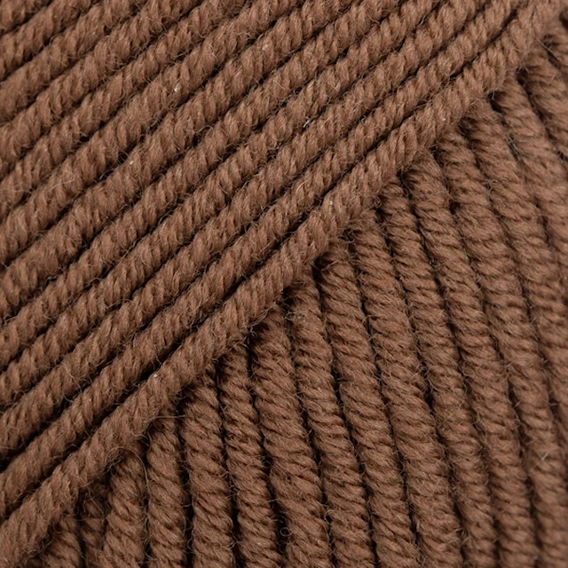 Merino Extra Fine Uni Colour Merinovillaa 50 g Chocolate Drops