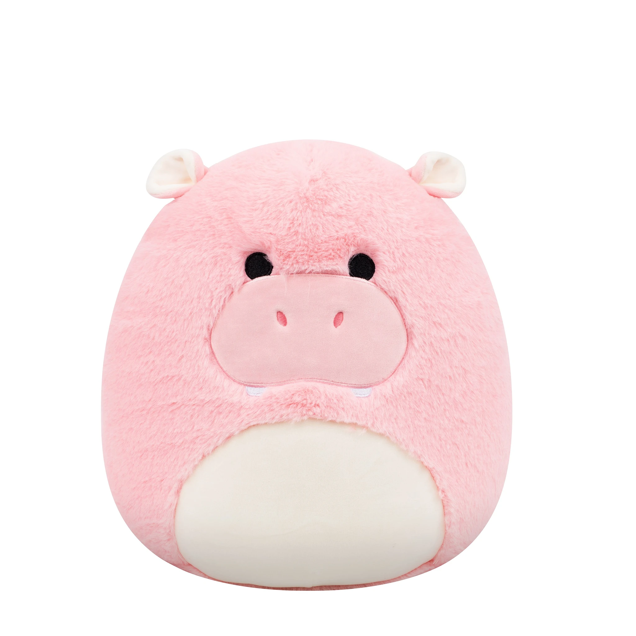 Produktbild för Squishmallows Gosedjur 30 cm Fuzz A Mallows Ridelle Hippo