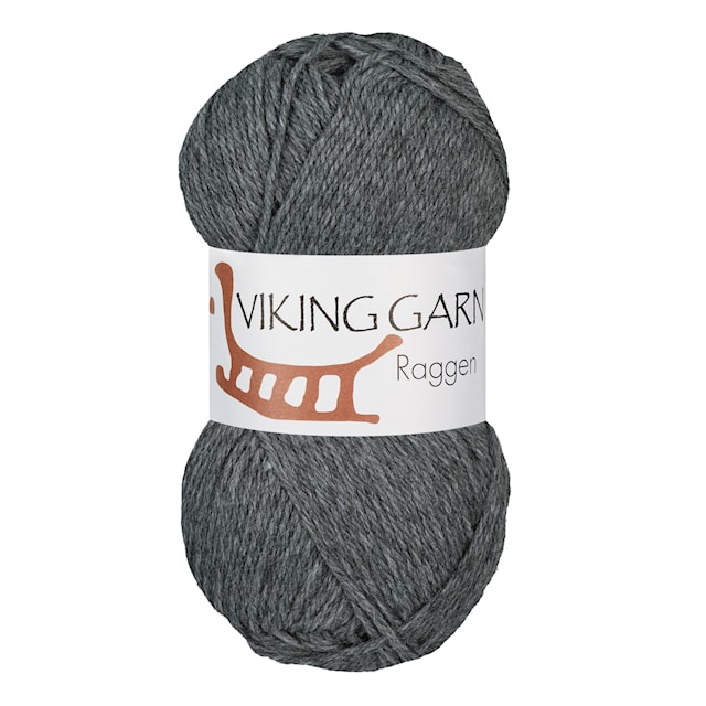 Tuotekuva 1 - Raggen 150 g tummanharmaa Viking Garn