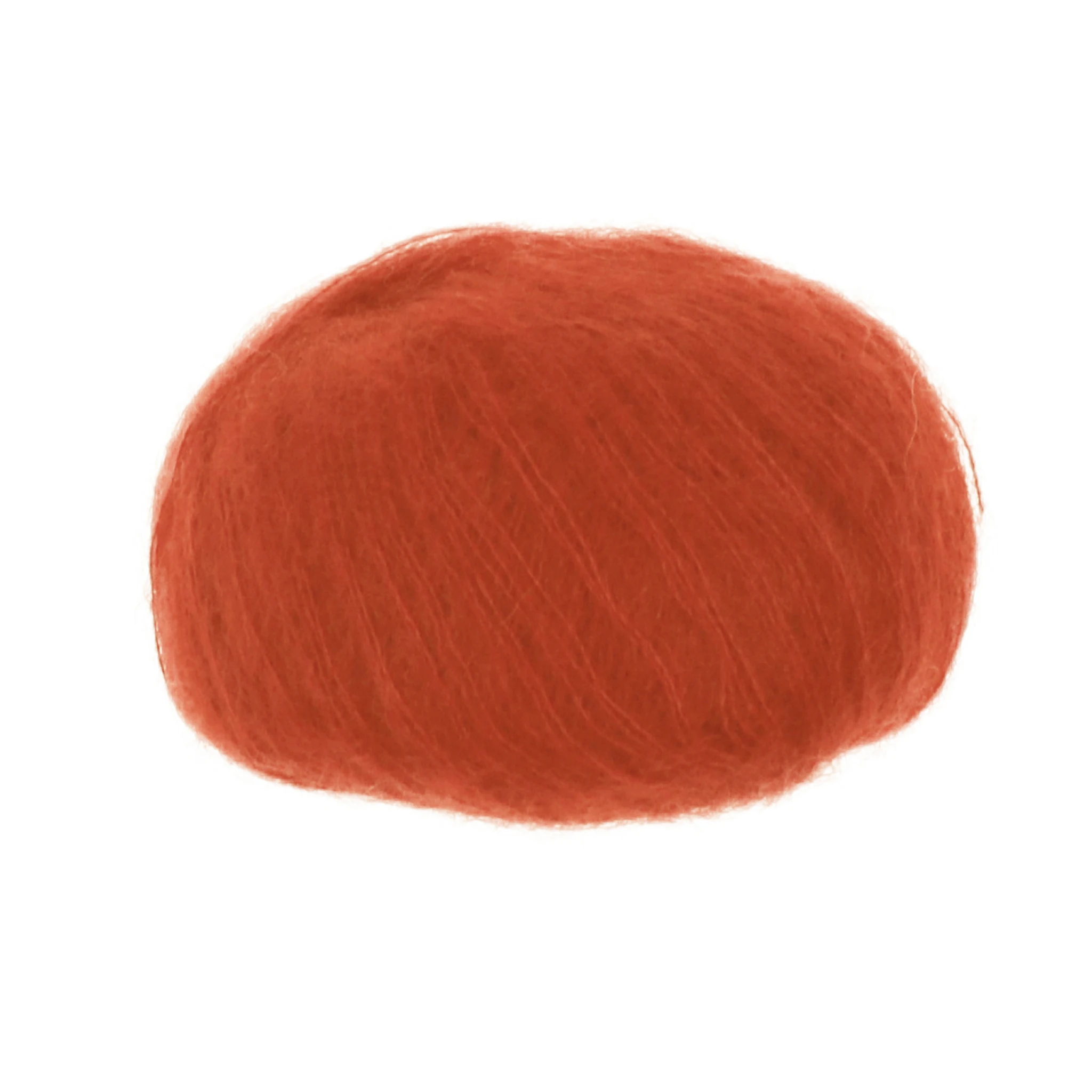 Produktbild för Silk Mohair 25 g Rosso 6024 Lana Gatto