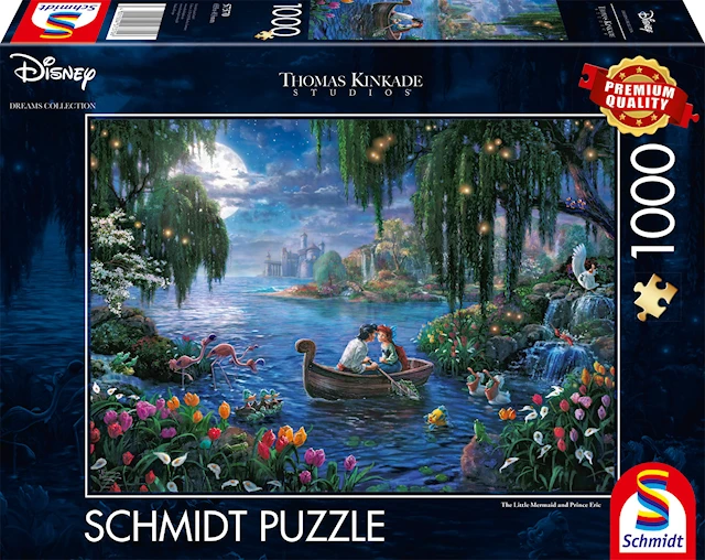 Disney The Little Mermaid Thomas Kinkade Palapelit 1000 palaa Schmidt