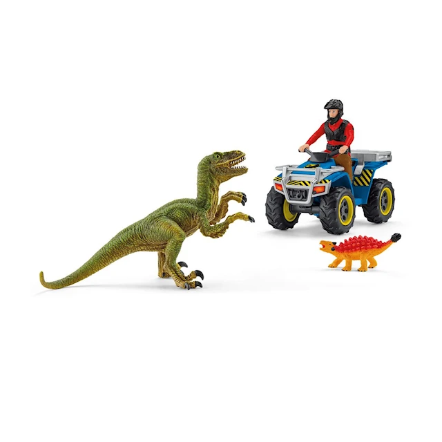 Schleich Pako Velociraptorilta Mönkijällä
