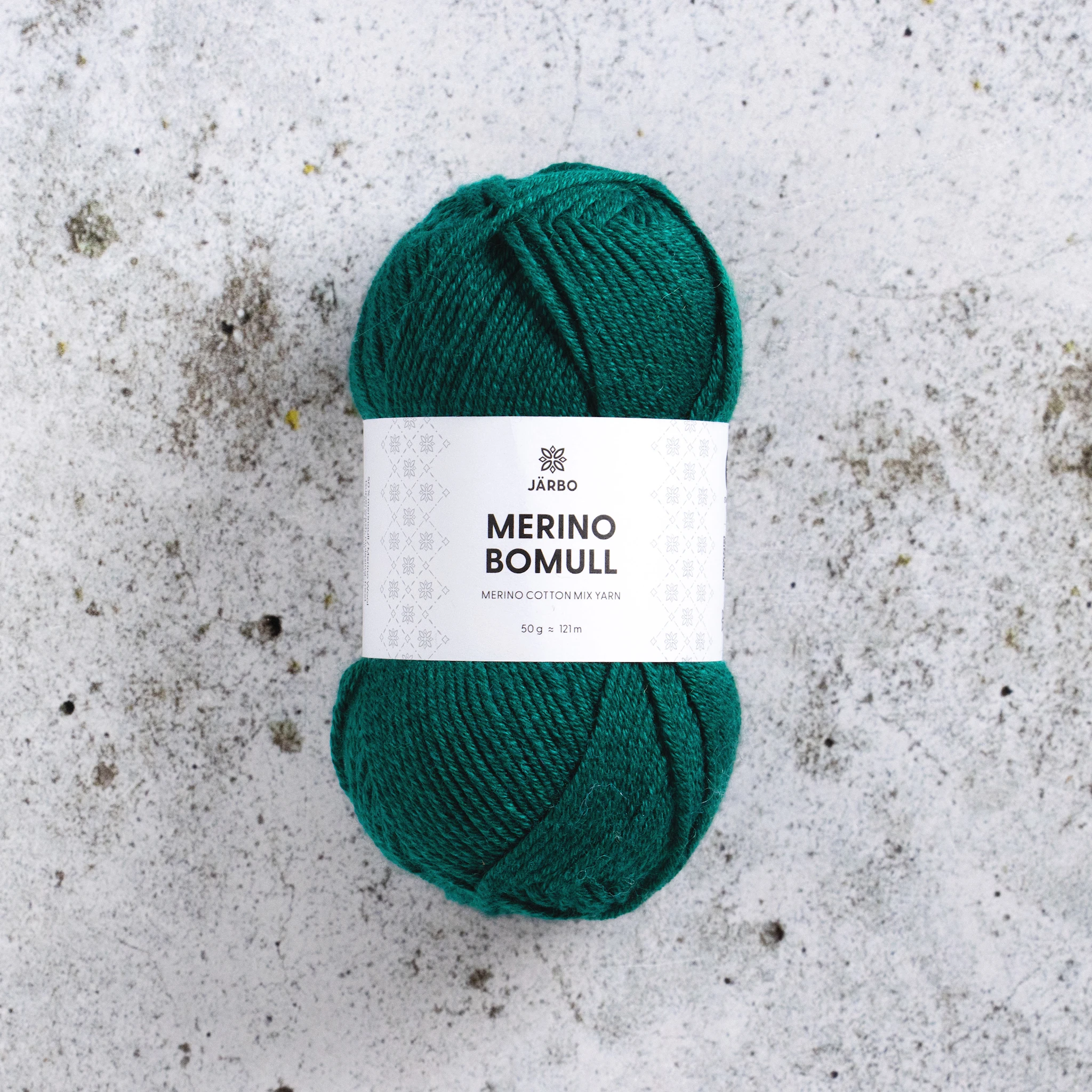 Produktbild för Merino Bomull 50 gr Järbo