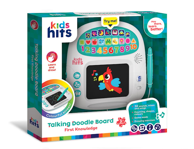 Tuotekuva 3 - The Drawing Board The First Knowledge (SE/NO/DK) Lasten hitit