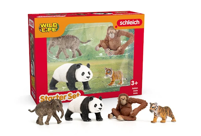 Schleich Wild Life "Asia" Starter Set