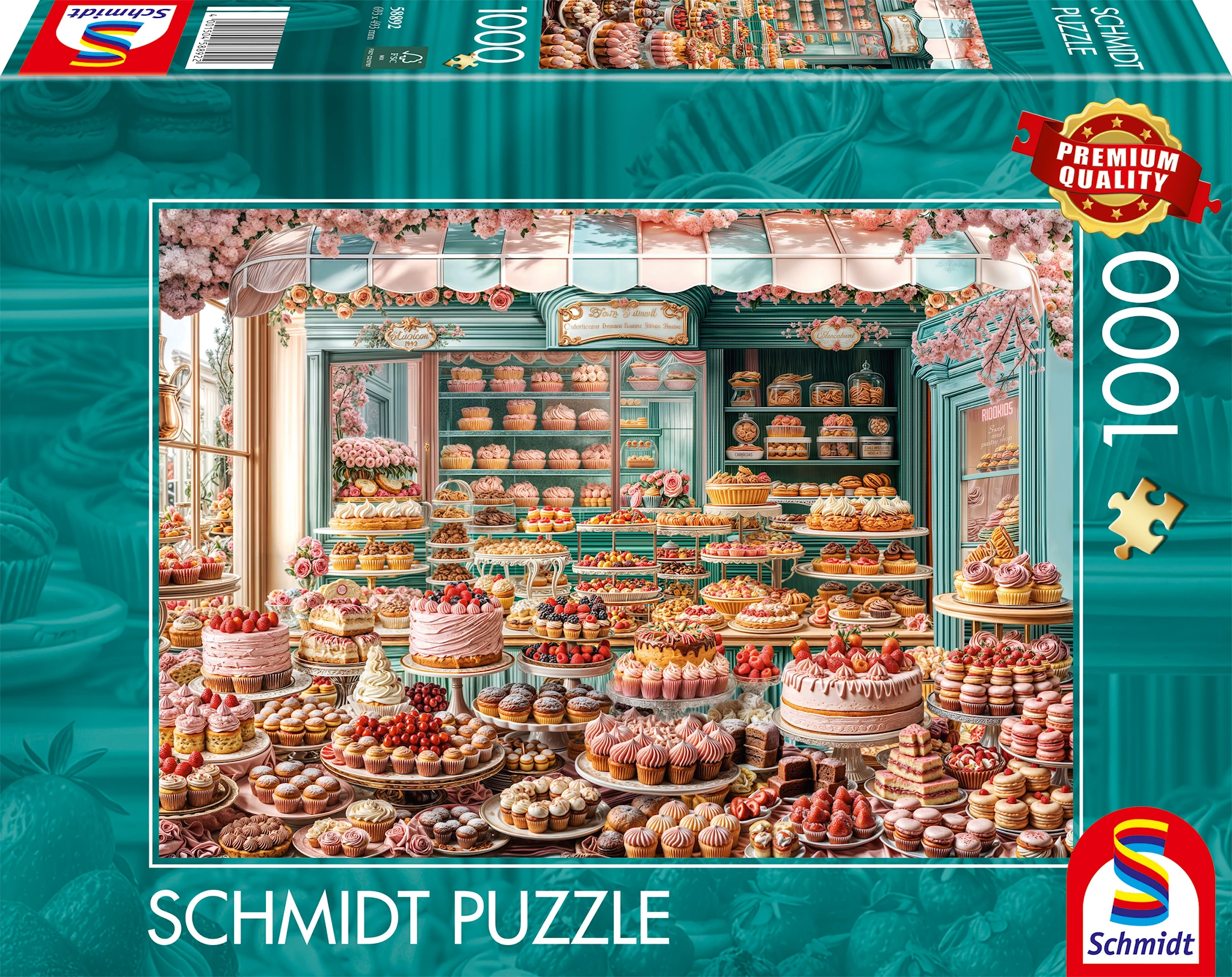 Produktbilde for Pastry Shop Puslespill 1000 Brikker Schmidt