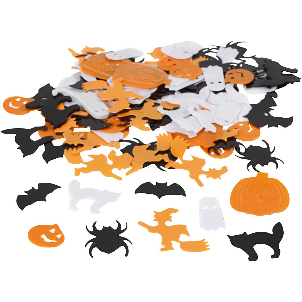 Paljetter Halloween 10-20 mm Mix 15 g