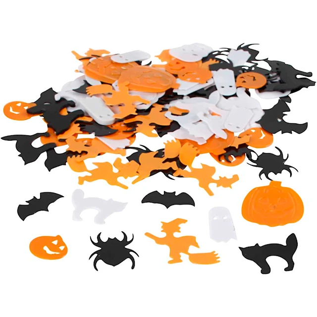Paljetter Halloween 10-20 mm Mix 15 g