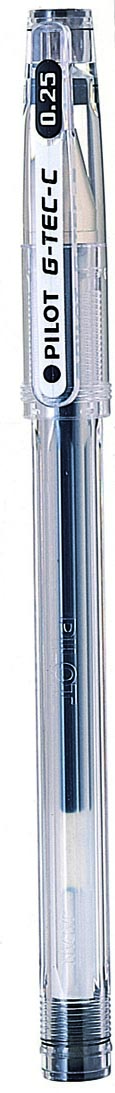 Kulspetspenna G-Tec-C 0,25 Svart, Pilot