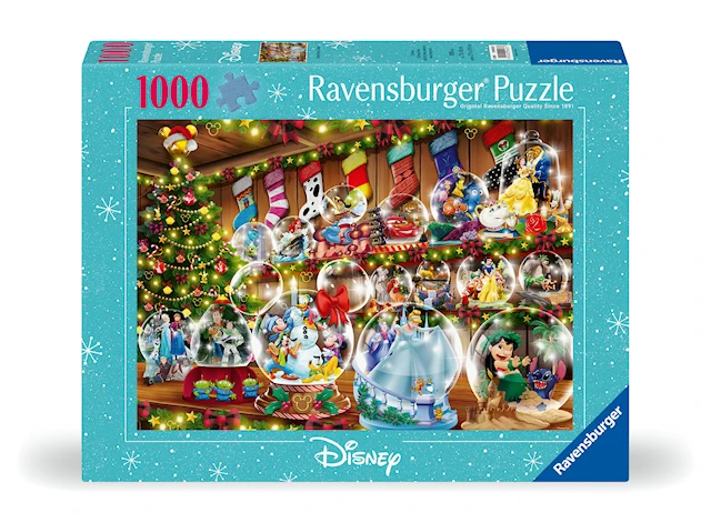 Pussel Disney Christmas 1000 bitar, Ravensburger