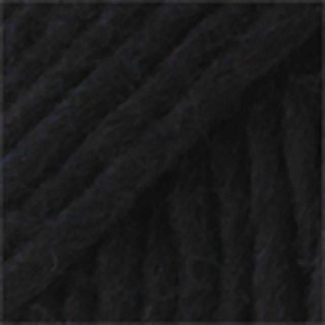 Snow Uni Colour Ullgarn 50g Svart (02) Drops