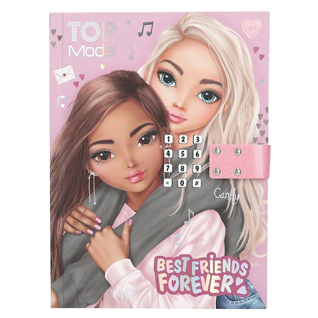 Produktbilde 1 for Dagbok Med Kode Og Musikk MY BFF TOPModel