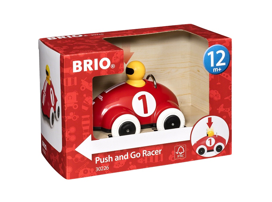 BRIO - 30226 Putta och åk Racerbil