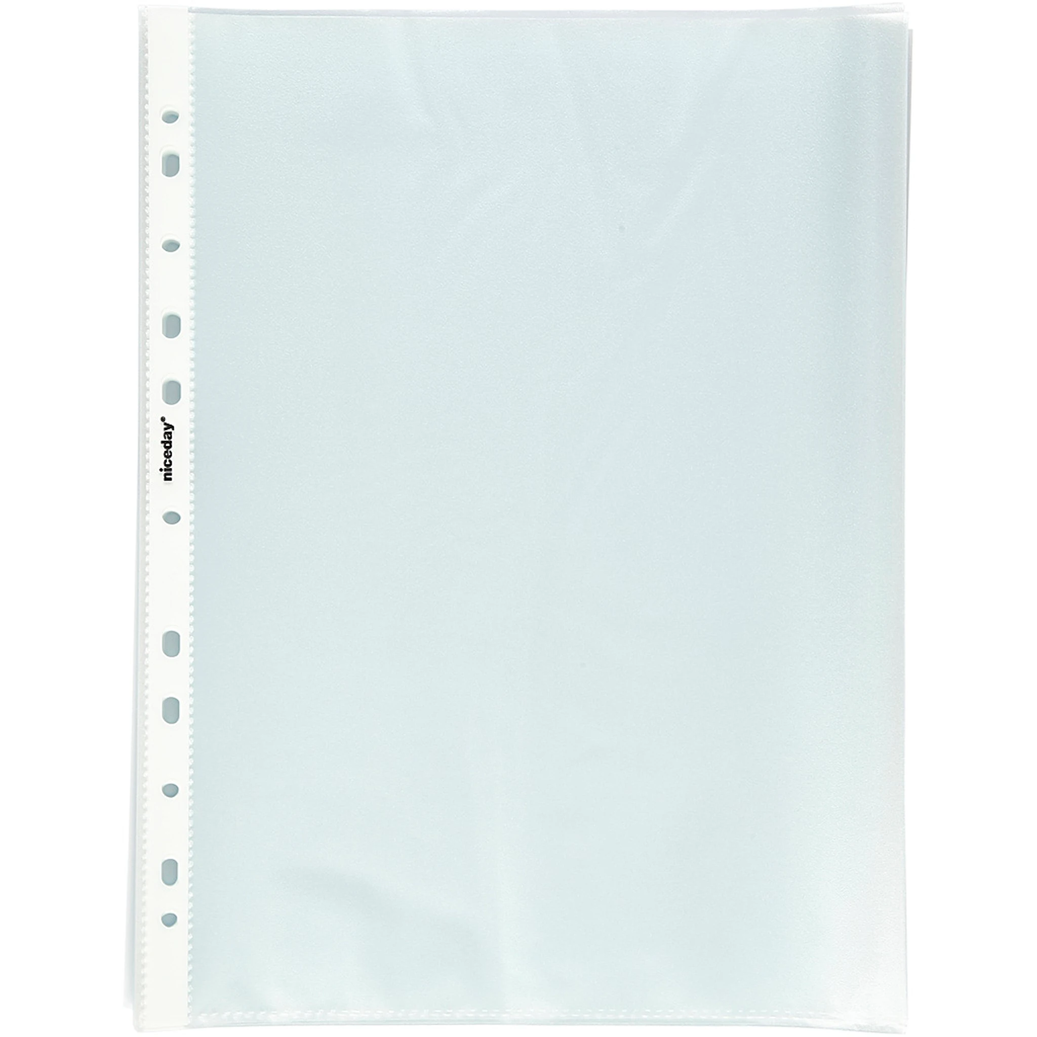 Tuotekuva ille Muovitaskut, aukko ylhäältä, A4, arkki 210x297 mm, 100 kpl/ 1 pkt