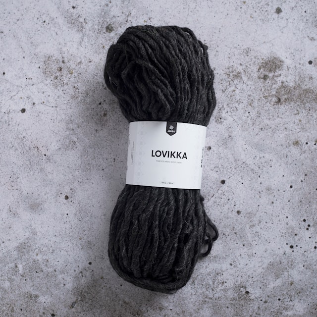 Lovikka Villalanka 100 g Grafiitinharmaa (7005) Järbo