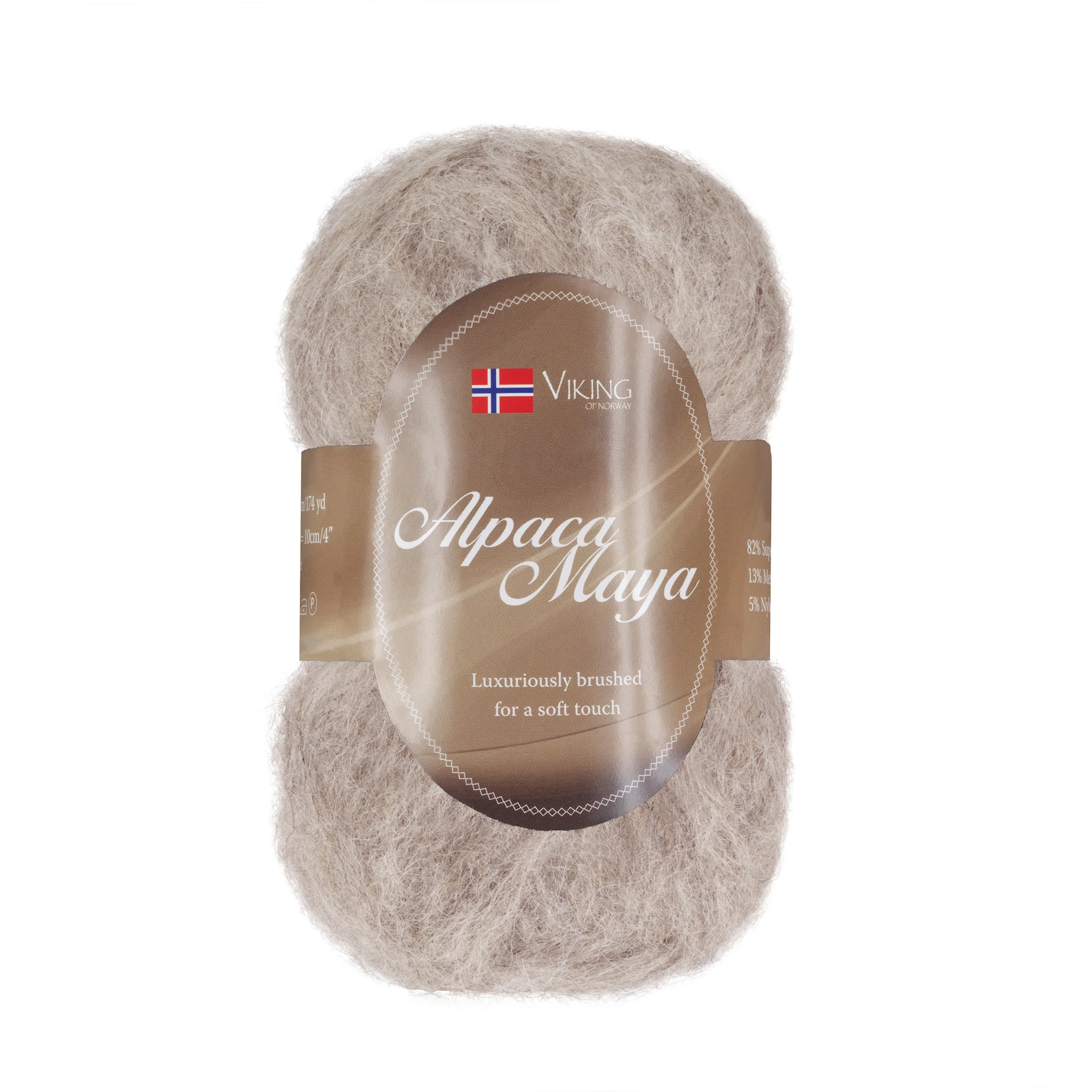 Tuotekuva ille Alpaca Maya 50 g beige Viking Garn