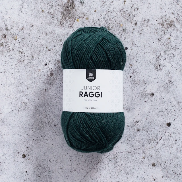Junior Raggi Lanka Villasekoitus 50 g Forest Green Järbo
