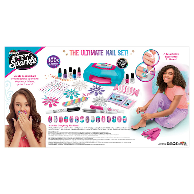Tuotekuva 6 - Manikyyri ja pedikyyriKynsisetti Deluxe Shimmer N Sparkle