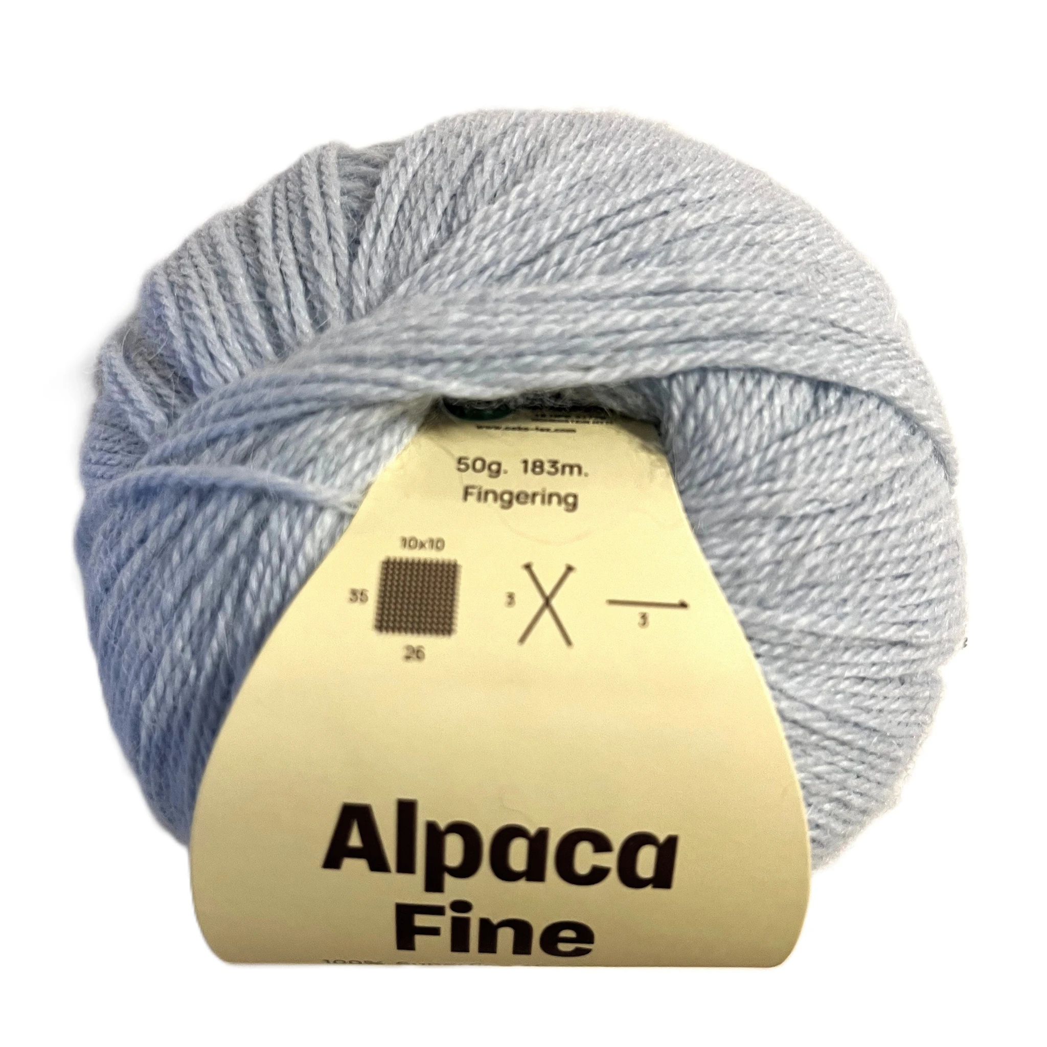 Produktbild för Alpaca Fine 50 g baby blue A222 Adlibris