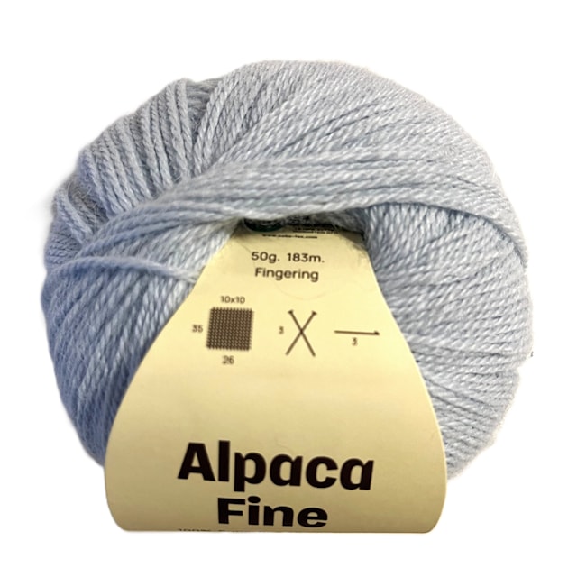 Alpaca Fine 50 g Baby Blue A222 Adlibris