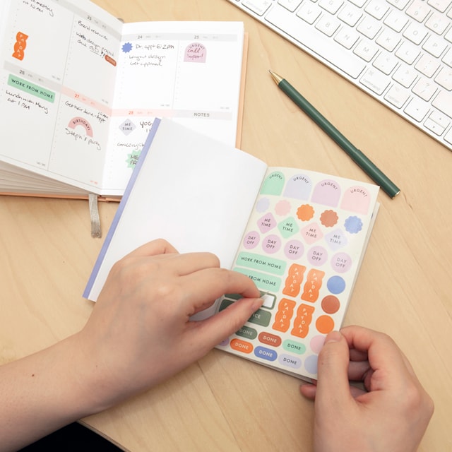 Tuotekuva 4 - Tarrat Bullet Journal Inkerie 800-pack
