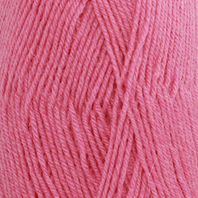 Fabel Uni Colour Villasekoitus 50 g 102 pink Drops