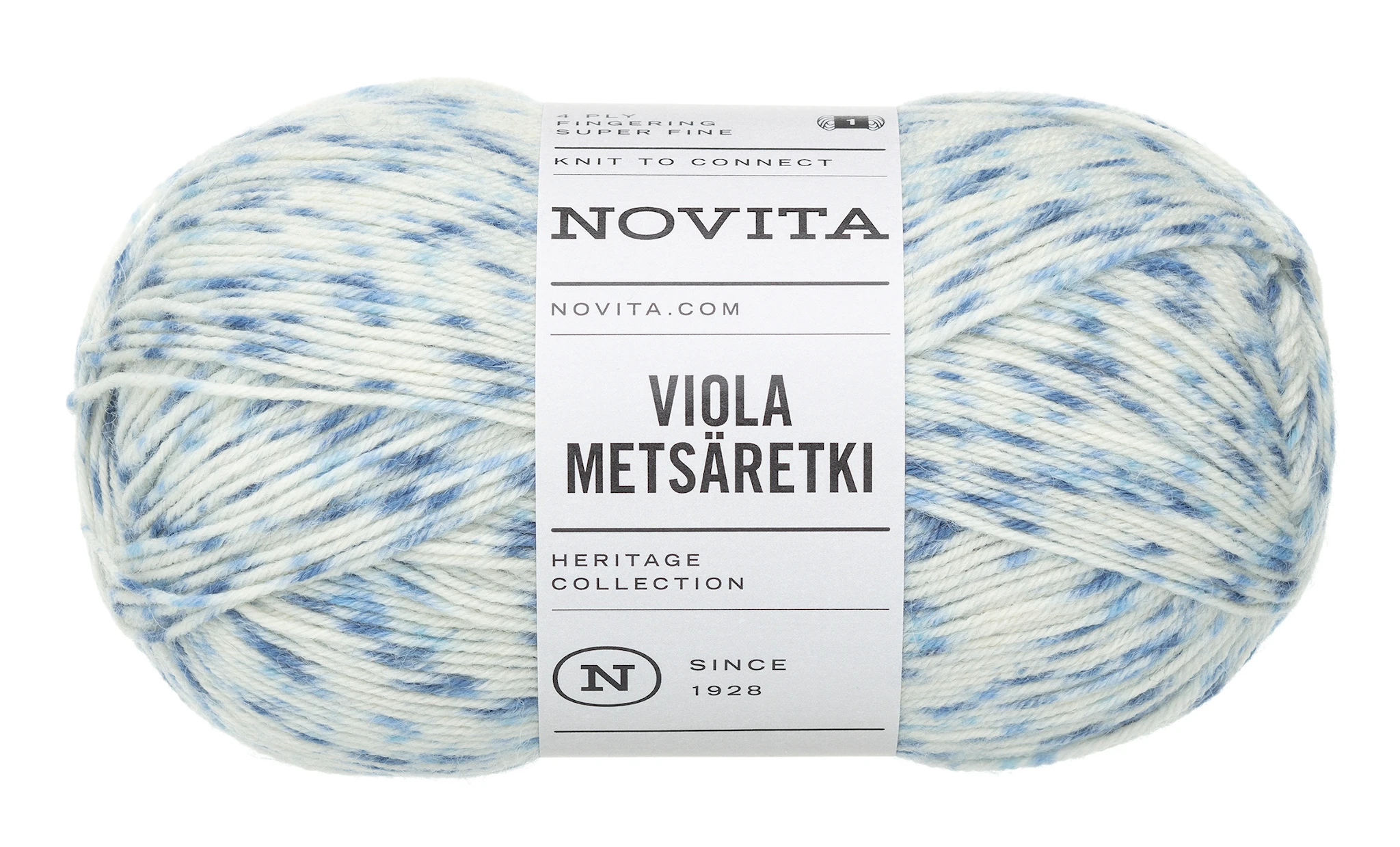 Produktbild för Viola Metsäretki Garn Ullmix 100g Skogsdamm 8301 Novita