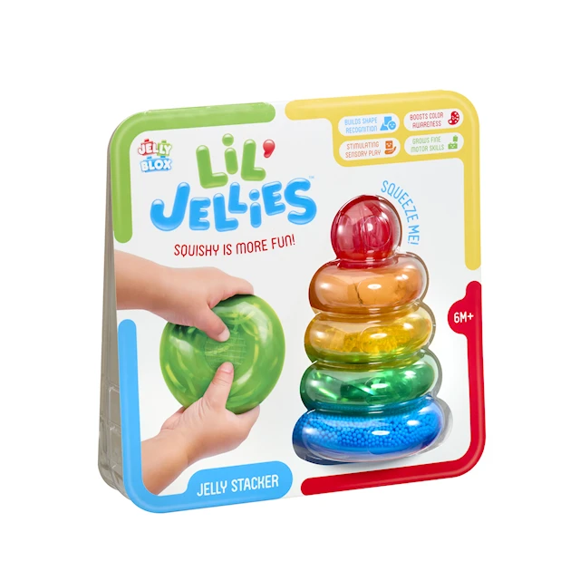 Lil' Jellies Jelly Stacker Hyytelöpinoaja Pinoamisrengas Jelly Blox