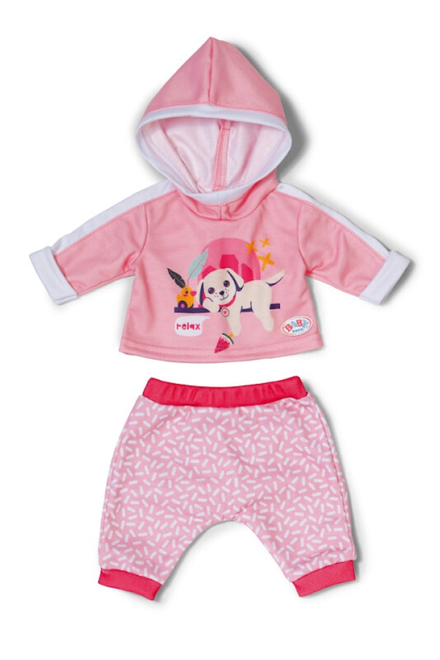 Verkkariasu Nukkevaatteet Pinkki 43 cm BABY born