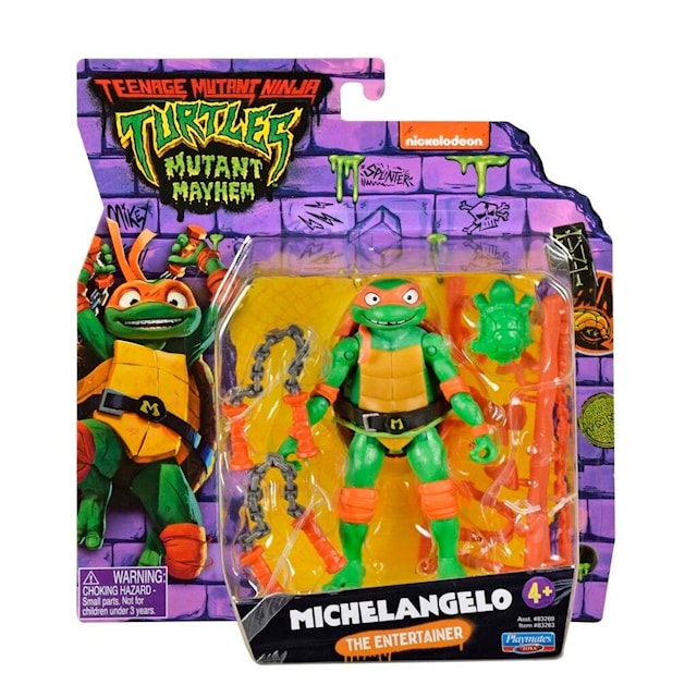 Tuotekuva 4 - Turtles Mutant Mayhem Fig. Michelangelo