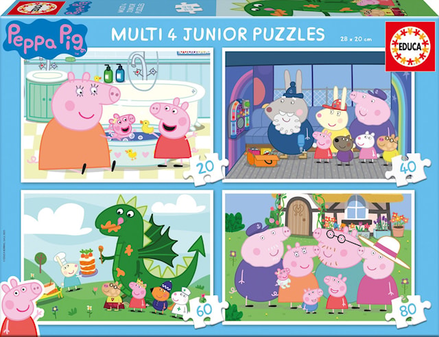 Pussel Peppa Pig Multi 4, Educa