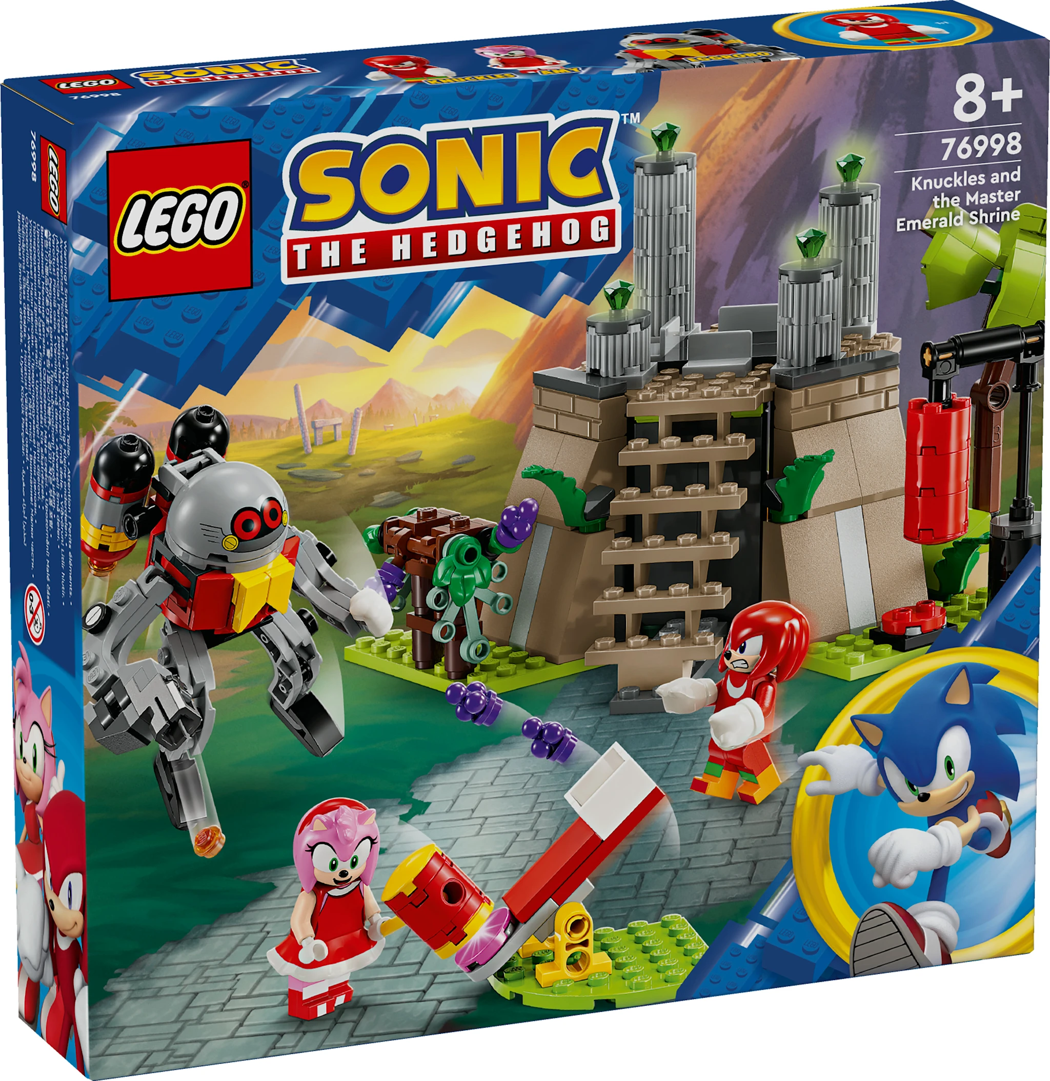 Produktbilde for Knuckles og Master Emerald-helligdommen LEGO® Sonic (76998)