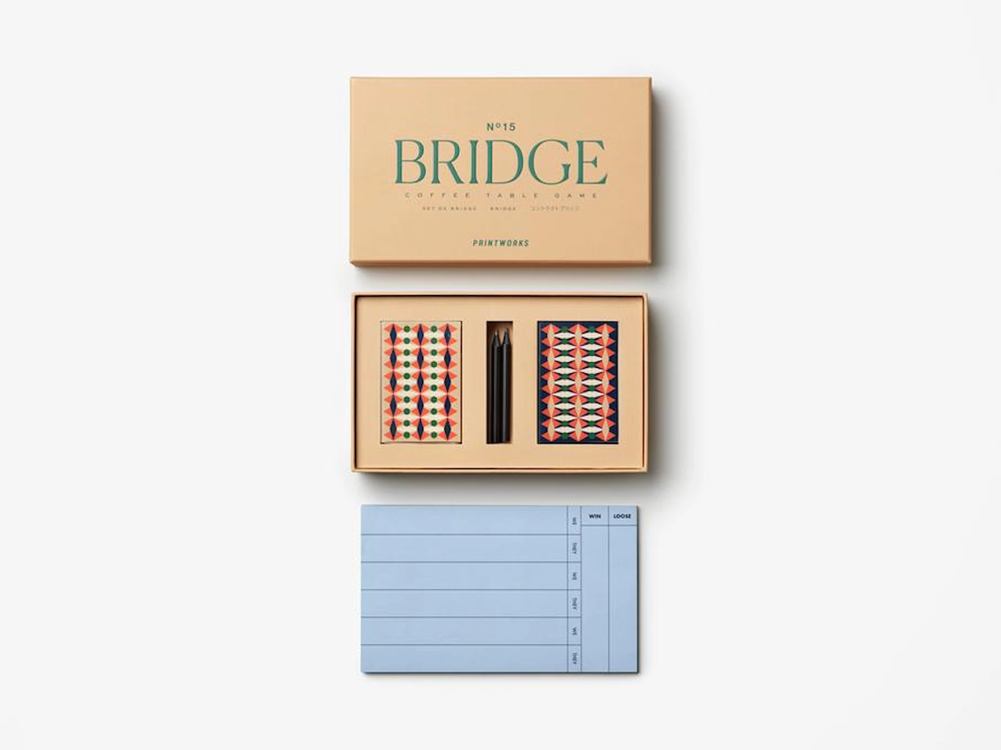 Produktbild för Classic Bridge Set Printworks