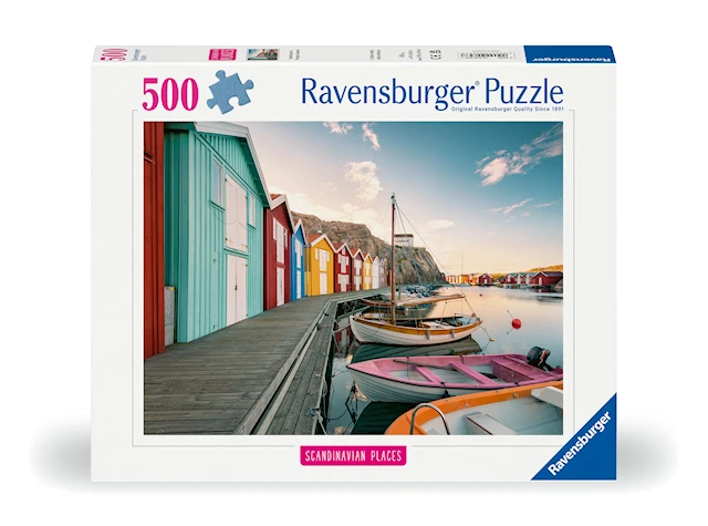 Pussel Boathouses In Smogen 500 bitar, Ravensburger