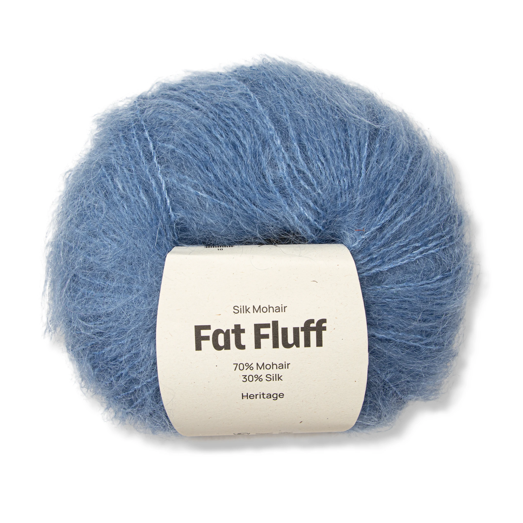 Tuotekuva ille Silkki-Mohair Fat Fluff 25 gr Heritage A805 Adlibris