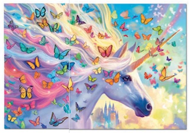 Palapeli Rainbow Unicorn 500 palaa, Educa