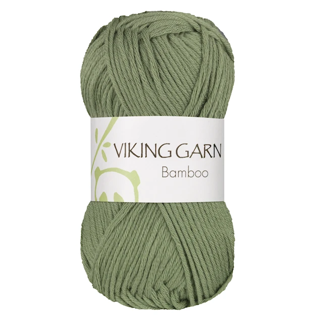 Bamboo 50 g vihreä Viking Garn