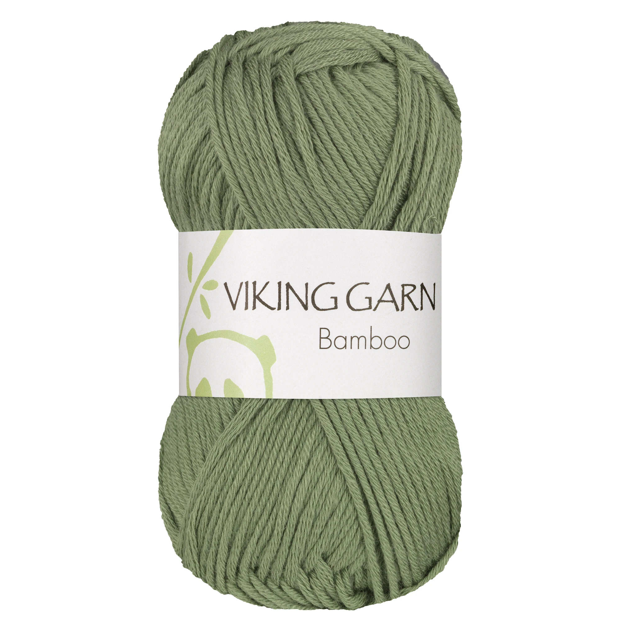 Tuotekuva ille Bamboo 50 g vihreä Viking Garn
