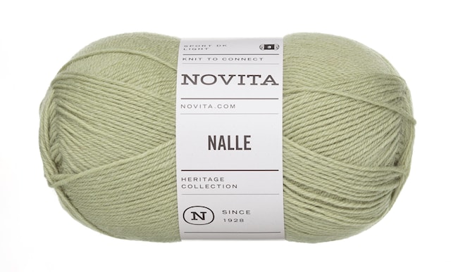 Nalle Garn 100g Ljus salvia 3161 Adlibris